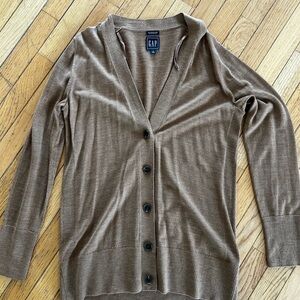 Gap 100% merino wool cardigan